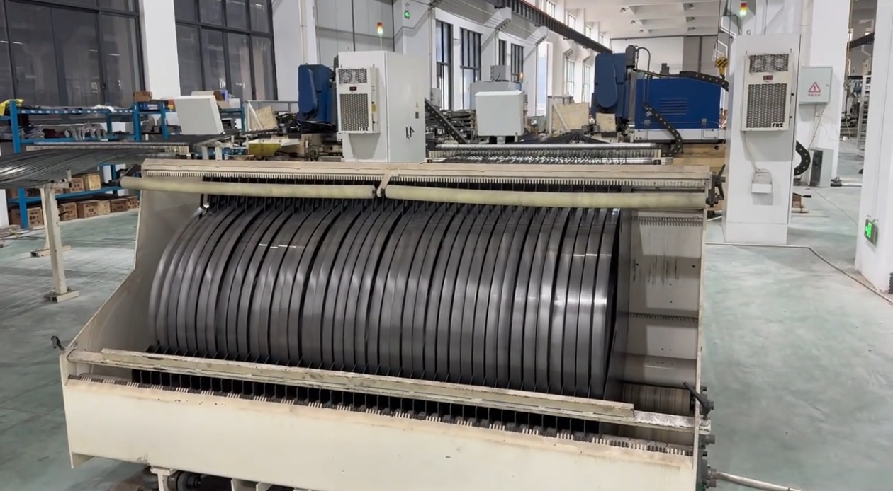 Metal cutting band saw blade factory workshop show